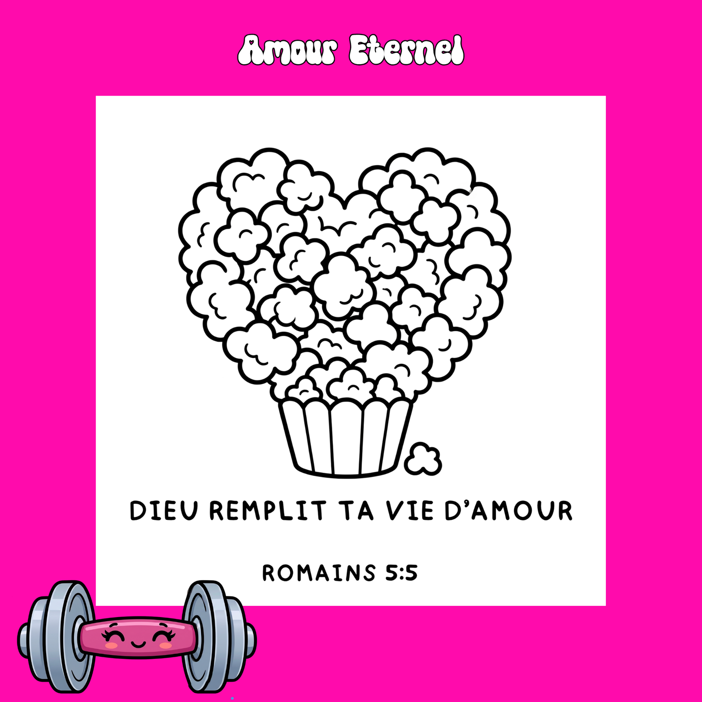 Amour Eternel : 50 pages de coloriage chrétien PDF