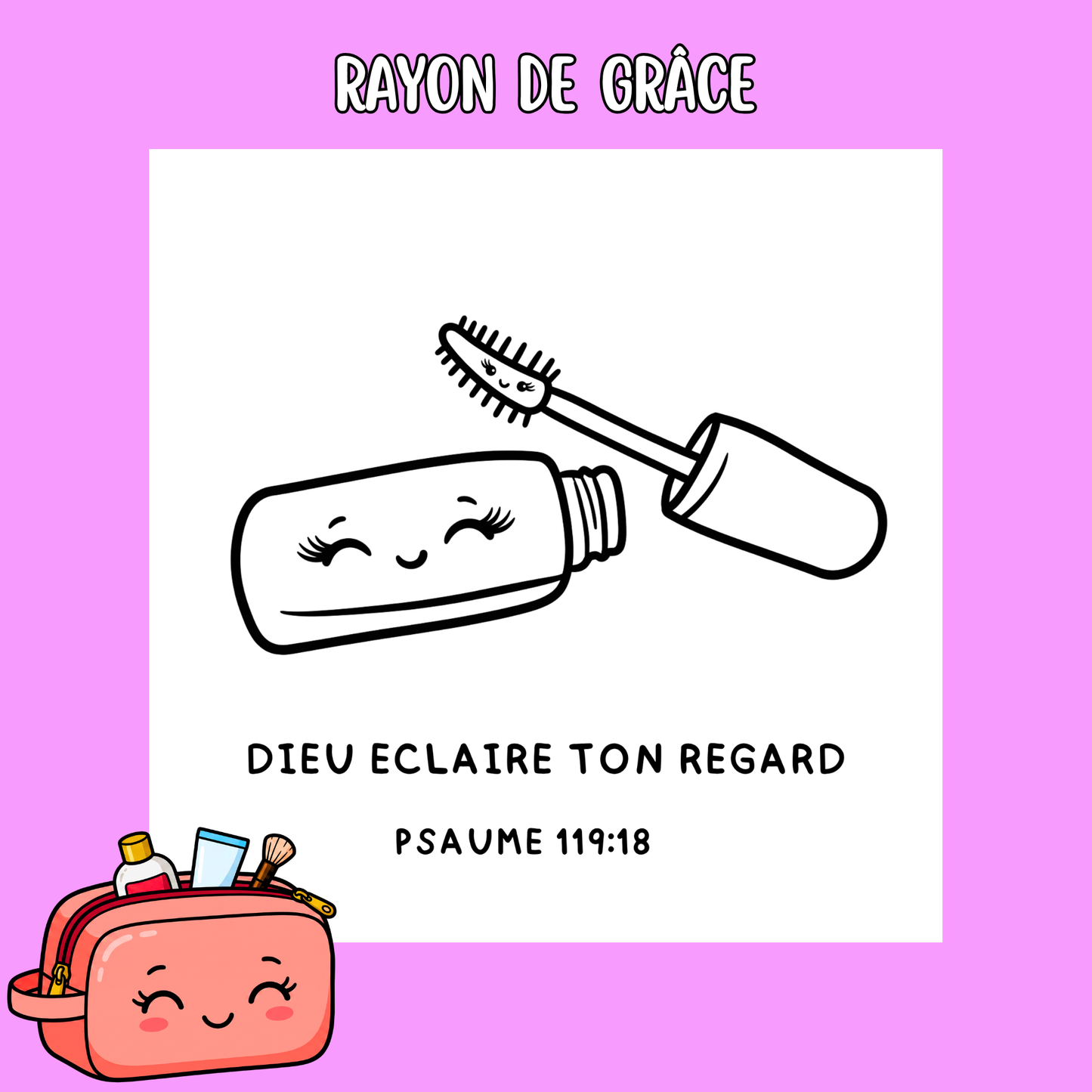 Rayon de Grâce : 50 pages de coloriage chrétien PDF