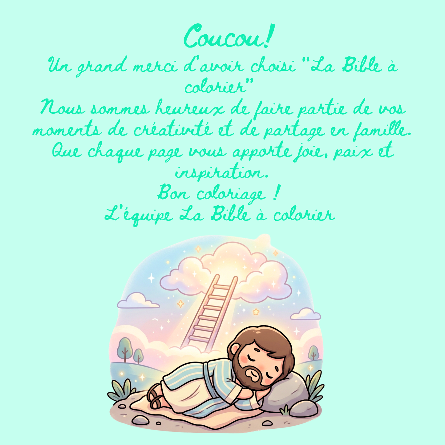 Combo n°27 - 10 pages de coloriage chrétien PDF