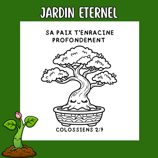 Jardin Éternel : 50 pages de coloriage chrétien PDF