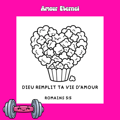 Amour Eternel : 50 pages de coloriage chrétien PDF
