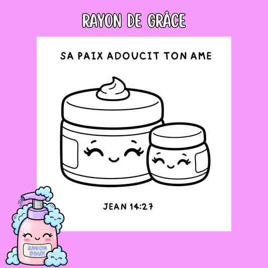 Rayon de Grâce : 50 pages de coloriage chrétien PDF