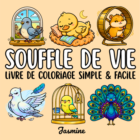Souffle de Vie : 50 pages de coloriage chrétien PDF
