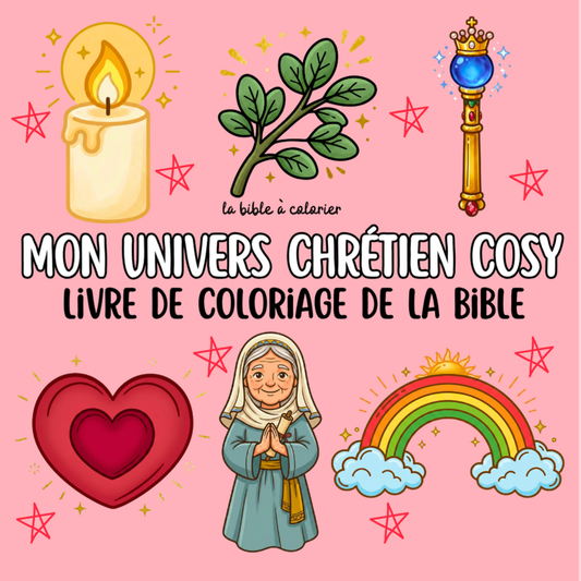 Mon Univers Chrétien Cosy : 40 pages de coloriage chrétien PDF