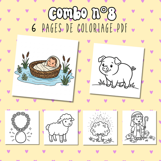 Combo n°8 - tiré des livres de la collection "Amoureux de Jésus" PDF