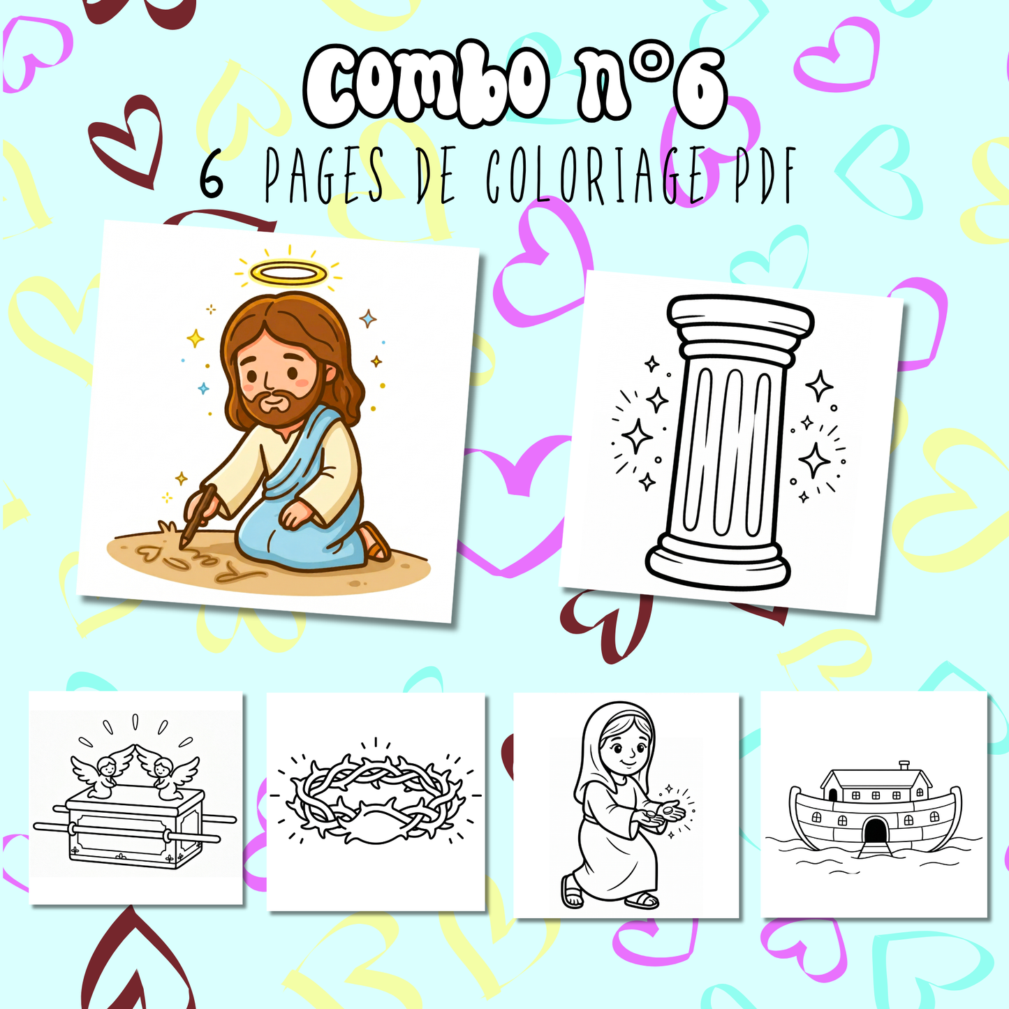 Combo n°6 - tiré des livres de la collection "Amoureux de Jésus" PDF