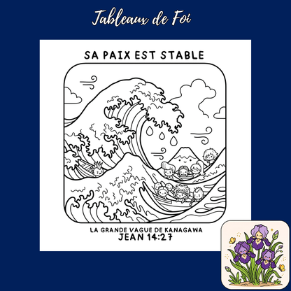Tableaux de foi : 50 pages de coloriage chrétien PDF