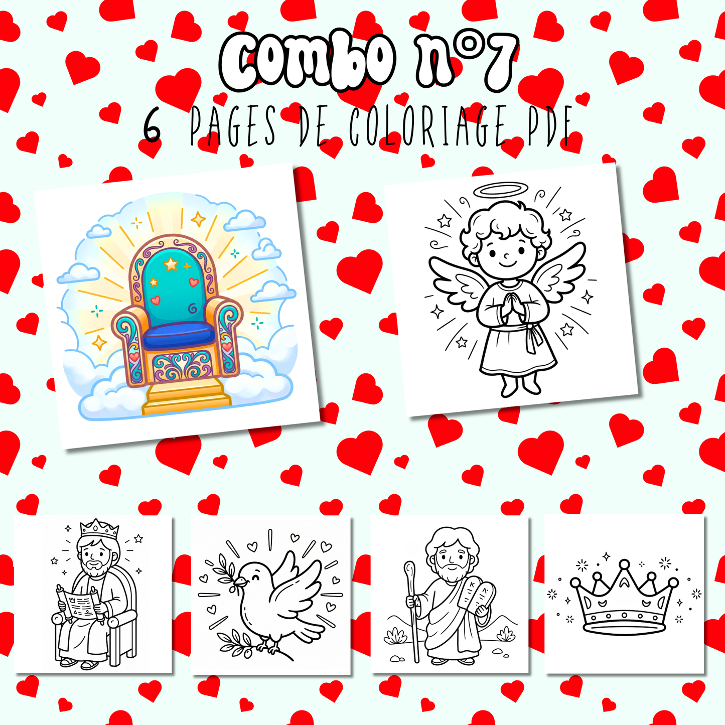 Combo n°7 - tiré des livres de la collection "Amoureux de Jésus" PDF