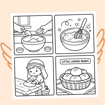 Mon Petit moment avec Jésus : 40 pages de coloriage de la bible PDF