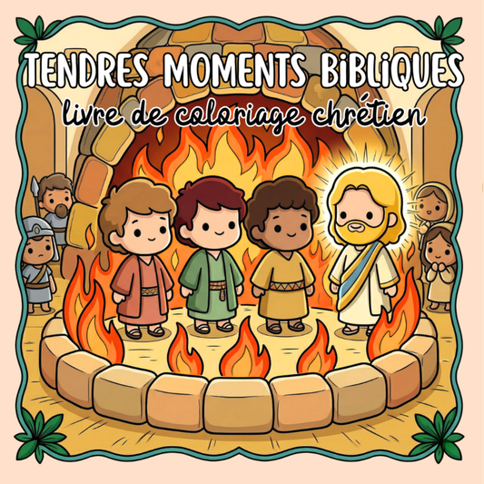 Tendres Moments Bibliques : 40 pages de coloriage chrétien PDF