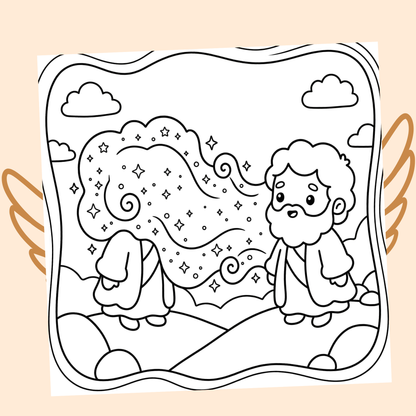Tendres Moments Bibliques : 40 pages de coloriage chrétien PDF