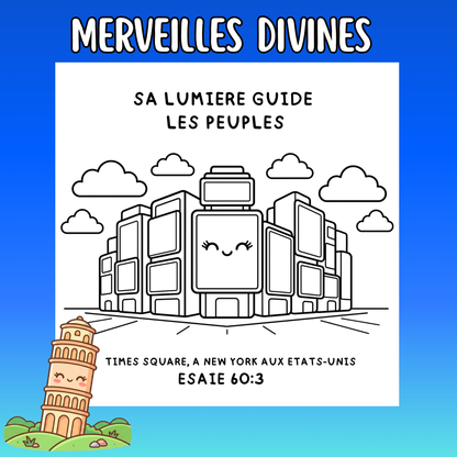 Merveilles Divines : 50 pages de coloriage chrétien PDF