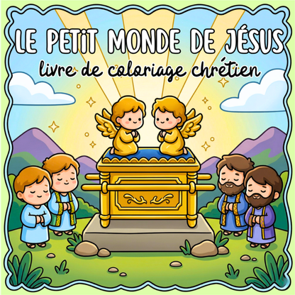 Le Petit Monde de Jésus : 40 pages de coloriage de la bible PDF