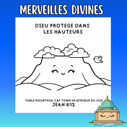 Merveilles Divines : 50 pages de coloriage chrétien PDF