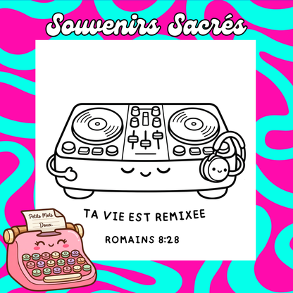 Souvenirs Sacrés : 50 pages de coloriage chrétien PDF