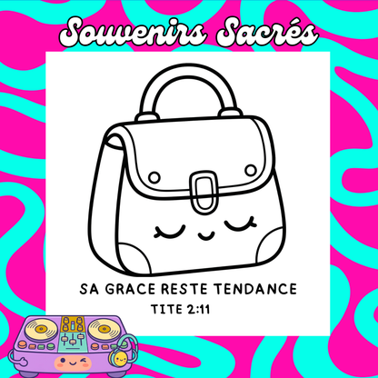 Souvenirs Sacrés : 50 pages de coloriage chrétien PDF