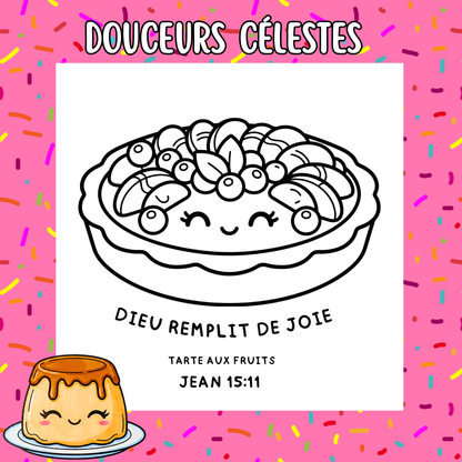 Douceur Céleste : 50 pages de coloriage chrétien PDF