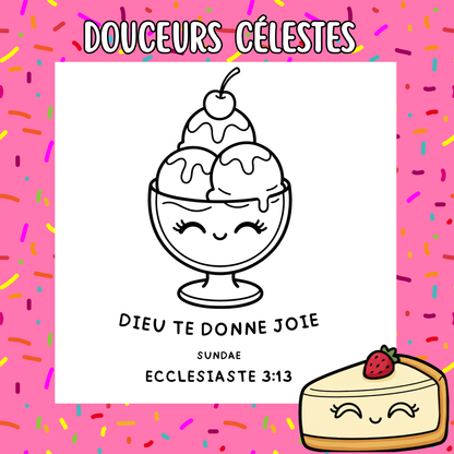 Douceur Céleste : 50 pages de coloriage chrétien PDF