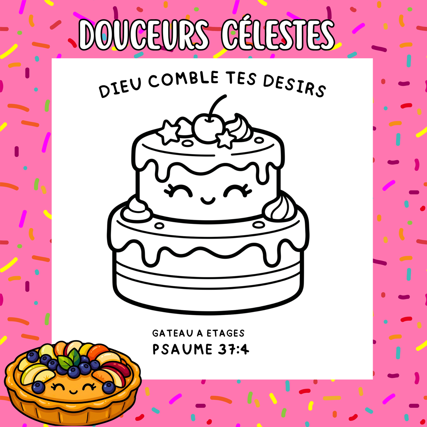Douceur Céleste : 50 pages de coloriage chrétien PDF
