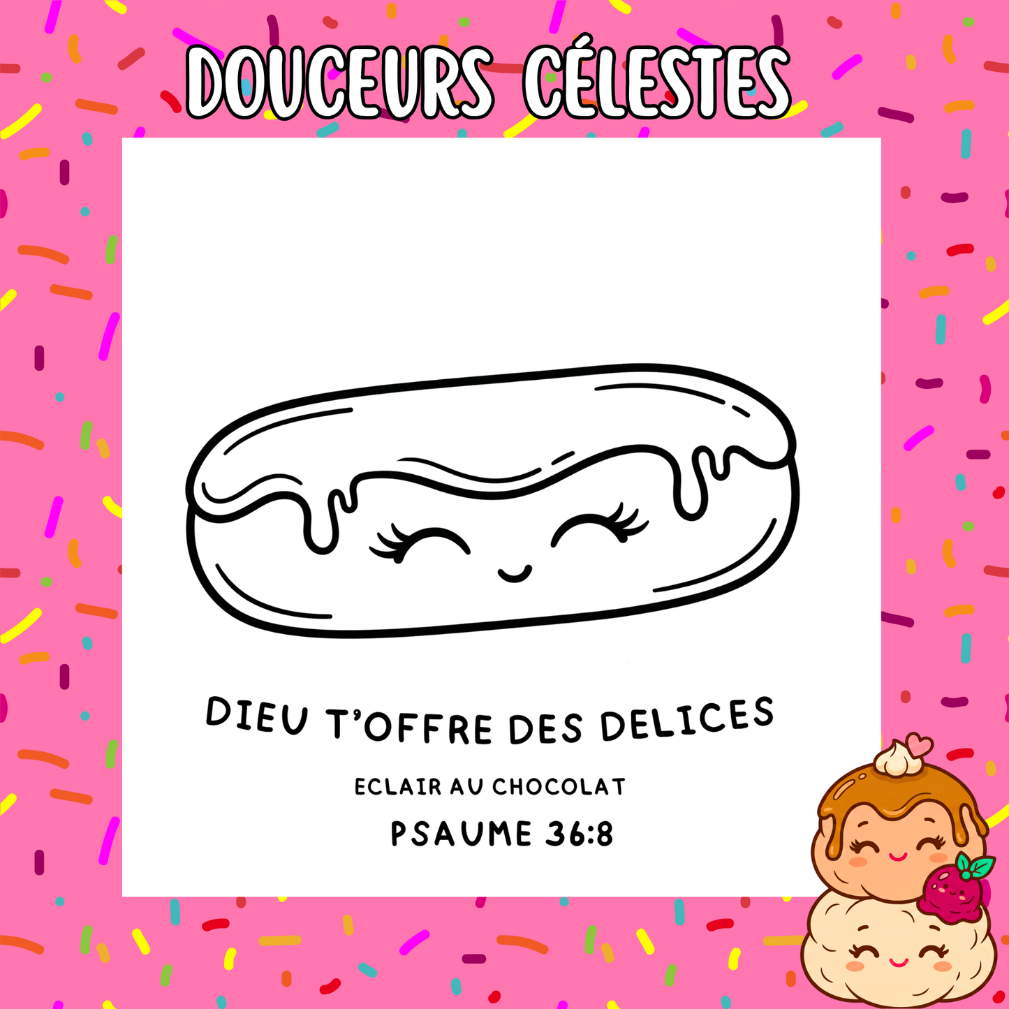 Douceur Céleste : 50 pages de coloriage chrétien PDF