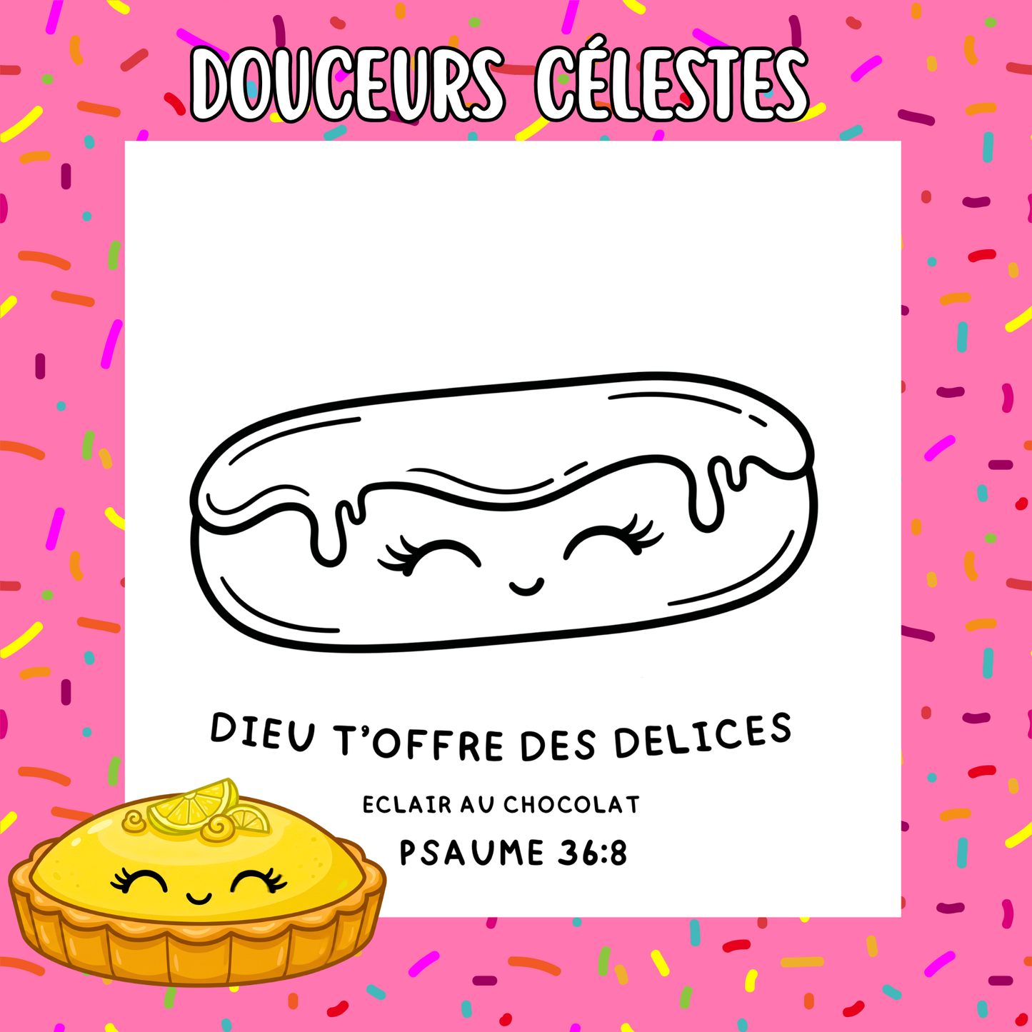 Douceur Céleste : 50 pages de coloriage chrétien PDF