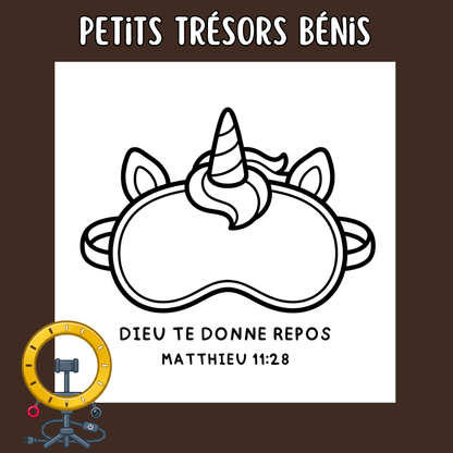 Petits Trésors Bénis : 50 pages de coloriage chrétien PDF