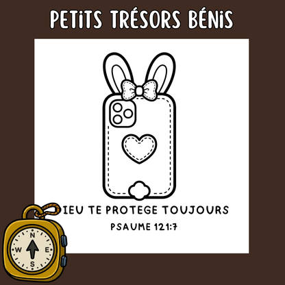 Petits Trésors Bénis : 50 pages de coloriage chrétien PDF