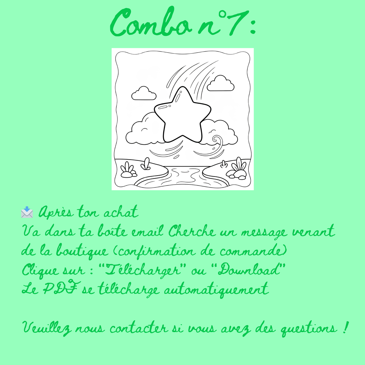 Combo n°29 - 10 pages de coloriage chrétien PDF