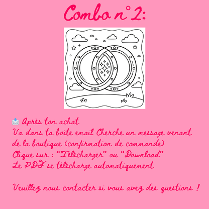Combo n°24 - 10 pages de coloriage chrétien PDF