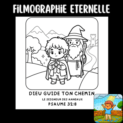 Filmographie Éternelle : 50 pages de coloriage chrétien PDF