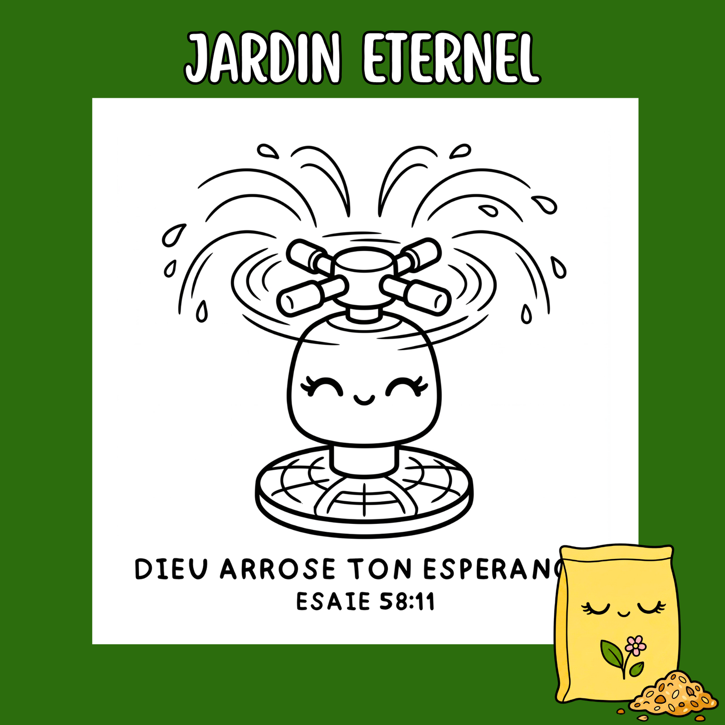 Jardin Éternel : 50 pages de coloriage chrétien PDF