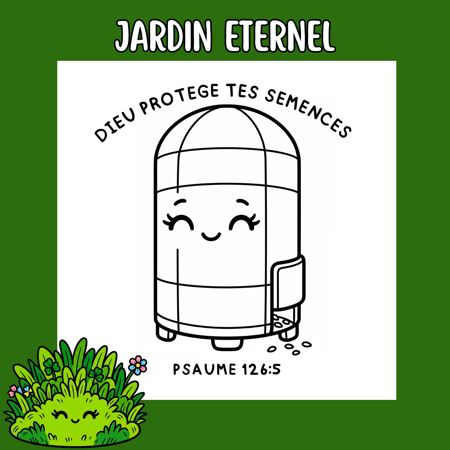 Jardin Éternel : 50 pages de coloriage chrétien PDF