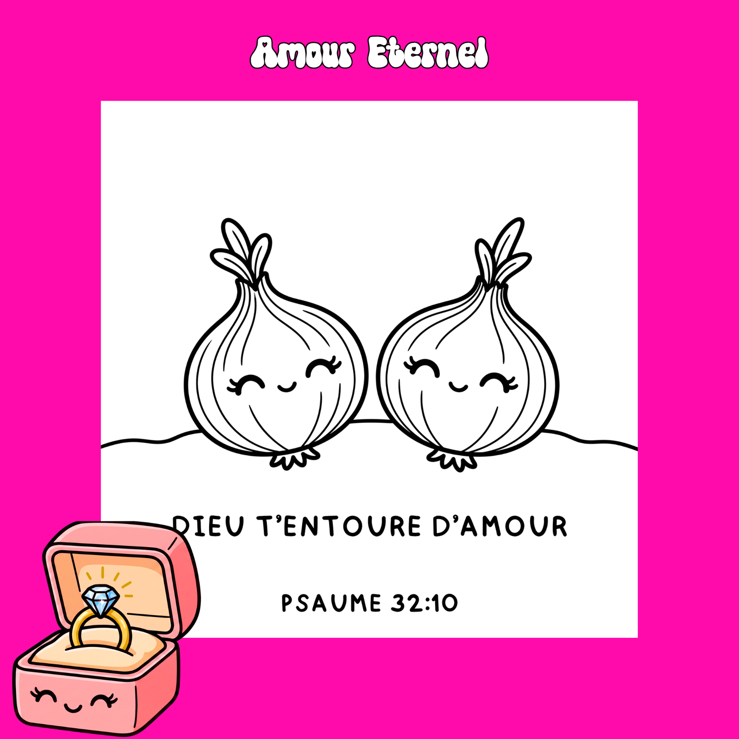 Amour Eternel : 50 pages de coloriage chrétien PDF