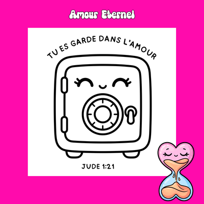 Amour Eternel : 50 pages de coloriage chrétien PDF