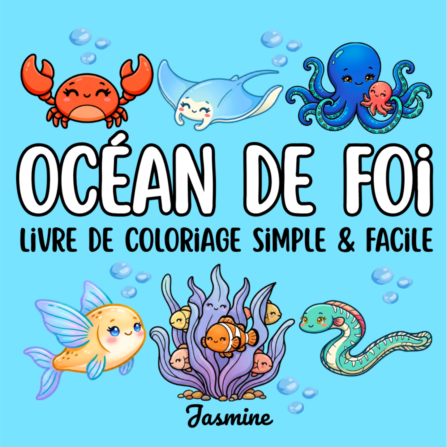 Océan de Foi : 50 pages de coloriage chrétien PDF