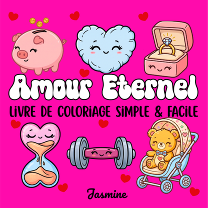 Amour Eternel : 50 pages de coloriage chrétien PDF