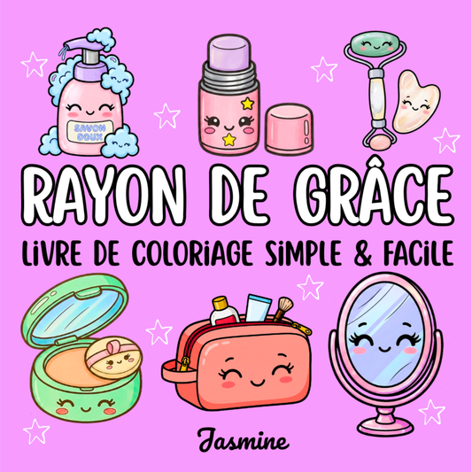 Rayon de Grâce : 50 pages de coloriage chrétien PDF