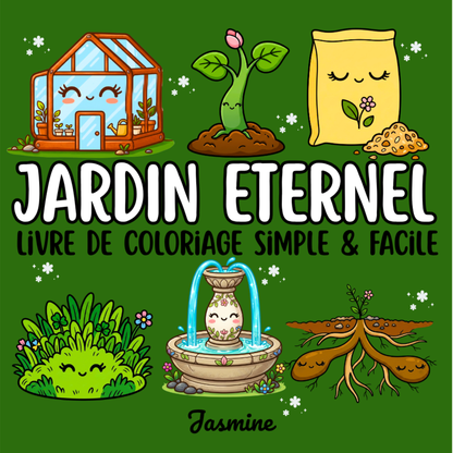 Jardin Éternel : 50 pages de coloriage chrétien PDF